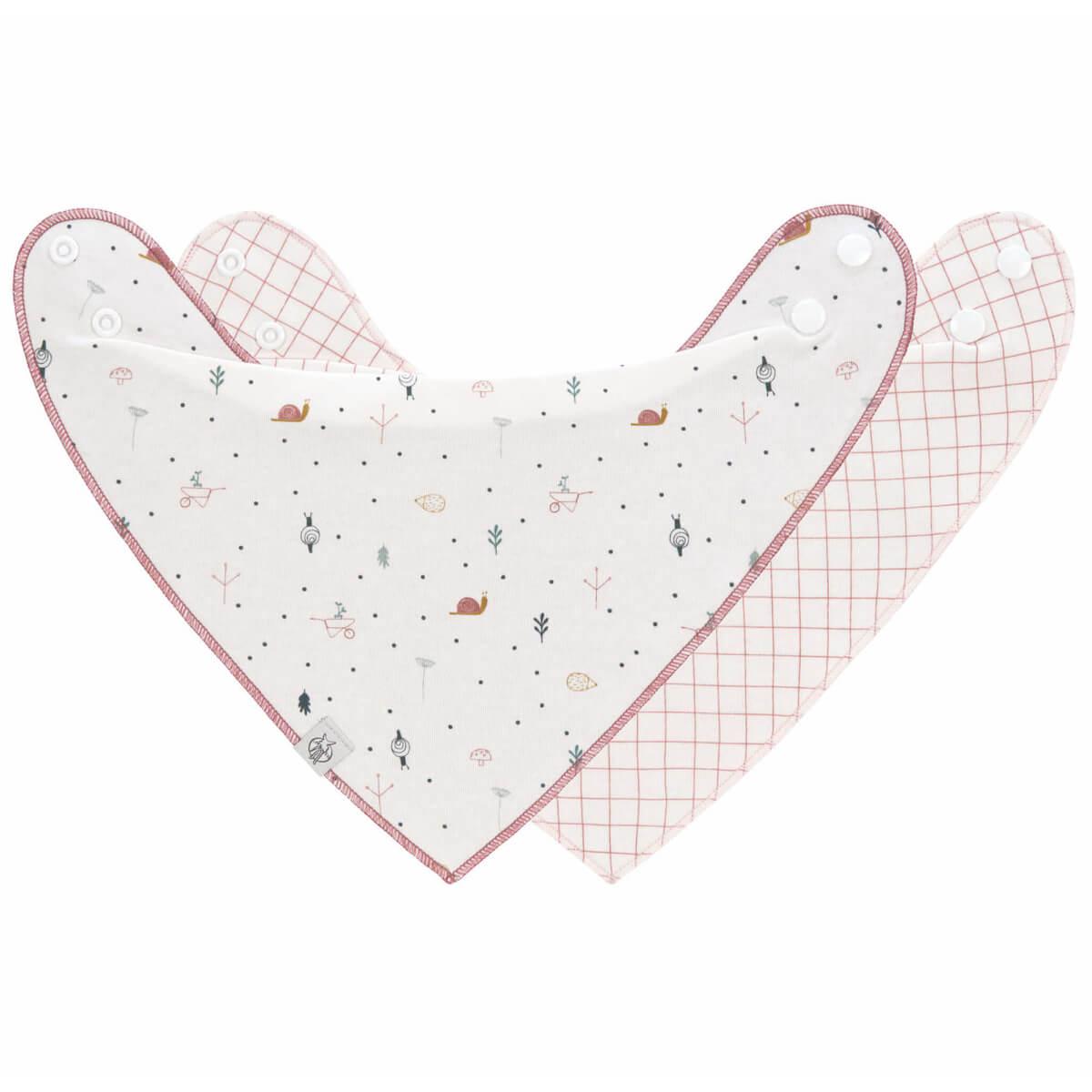 2 Bandana-Lätzchen GARDEN EXPLORER Laessig girls