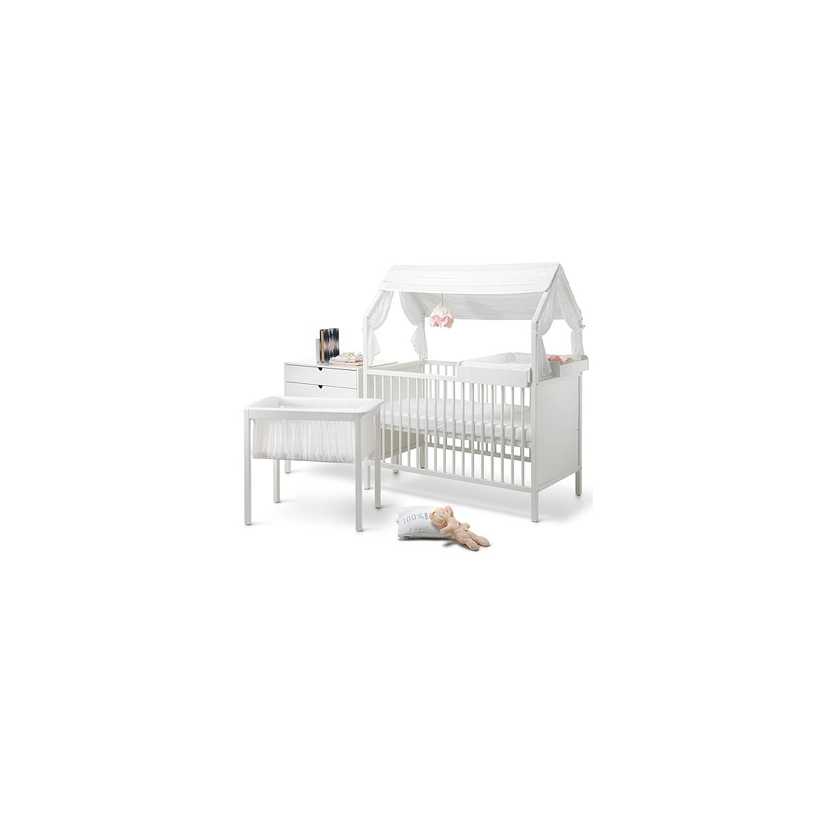 2 draps housse HOME Stokke lapin doux