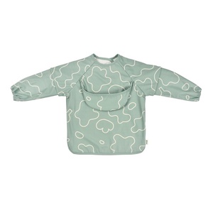 2 in 1 Langarm-Lätzchen Beaba Sage green