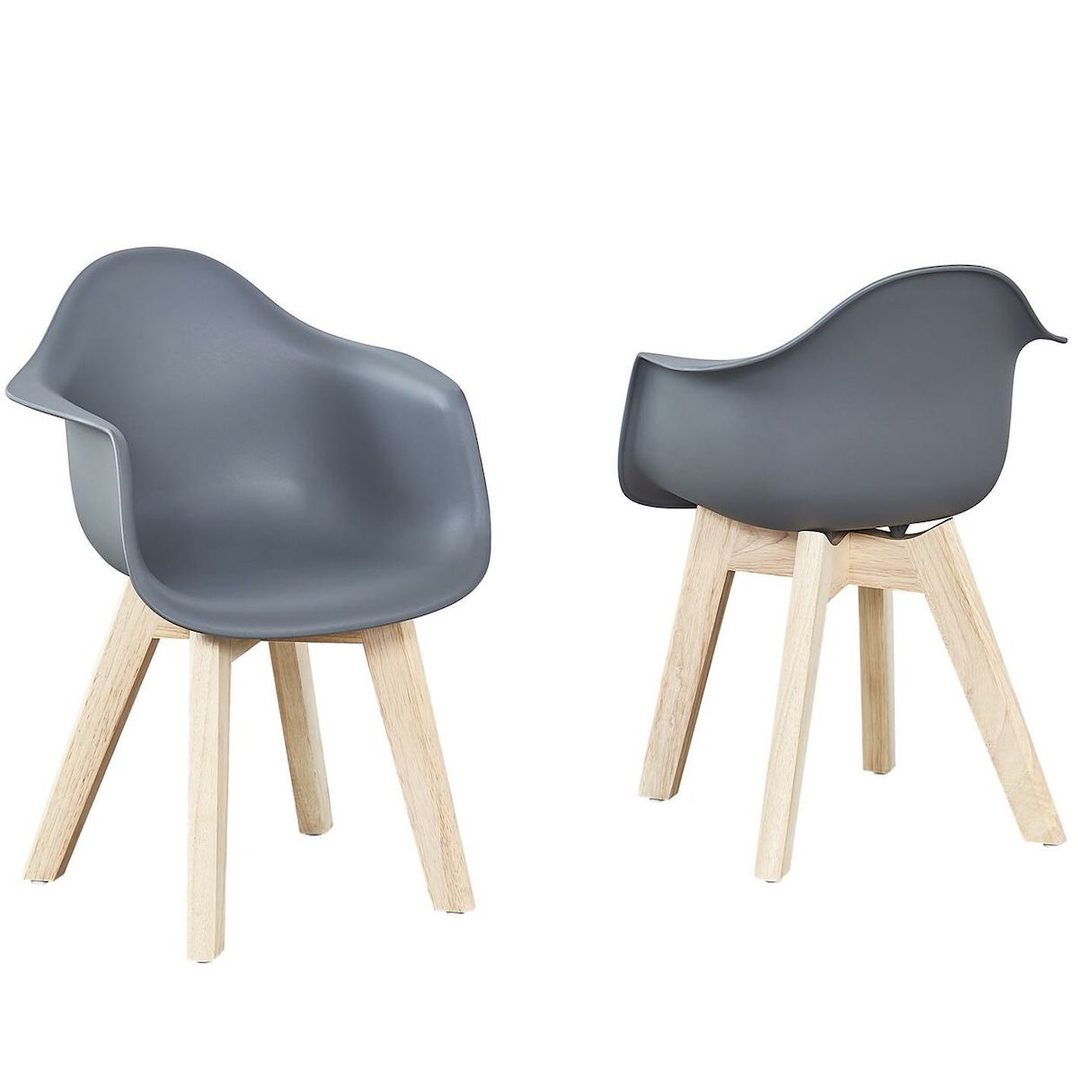 2 Kinderbetten KIDS Quax grau