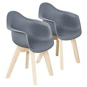 2 Kinderbetten KIDS Quax grau