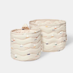 2 Körbe 17x16cm/20x27x17cm KIKI Dear April Pond Boats