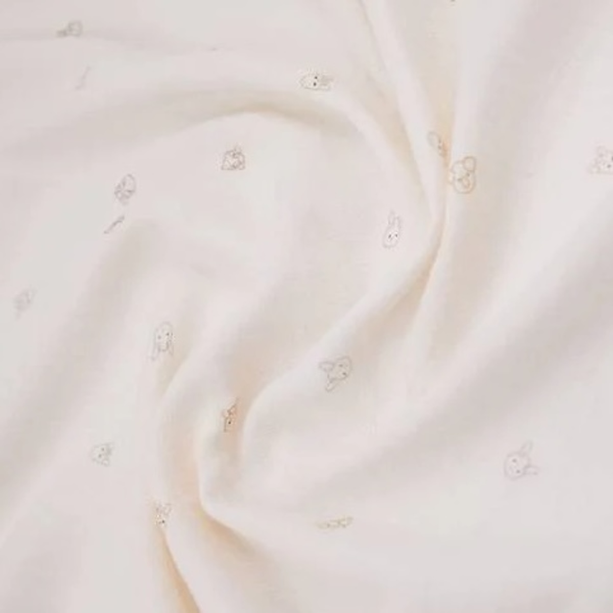 2 Langes XL Mehrweg 120x120cm Bamboom Birh Sand Tierfreunde