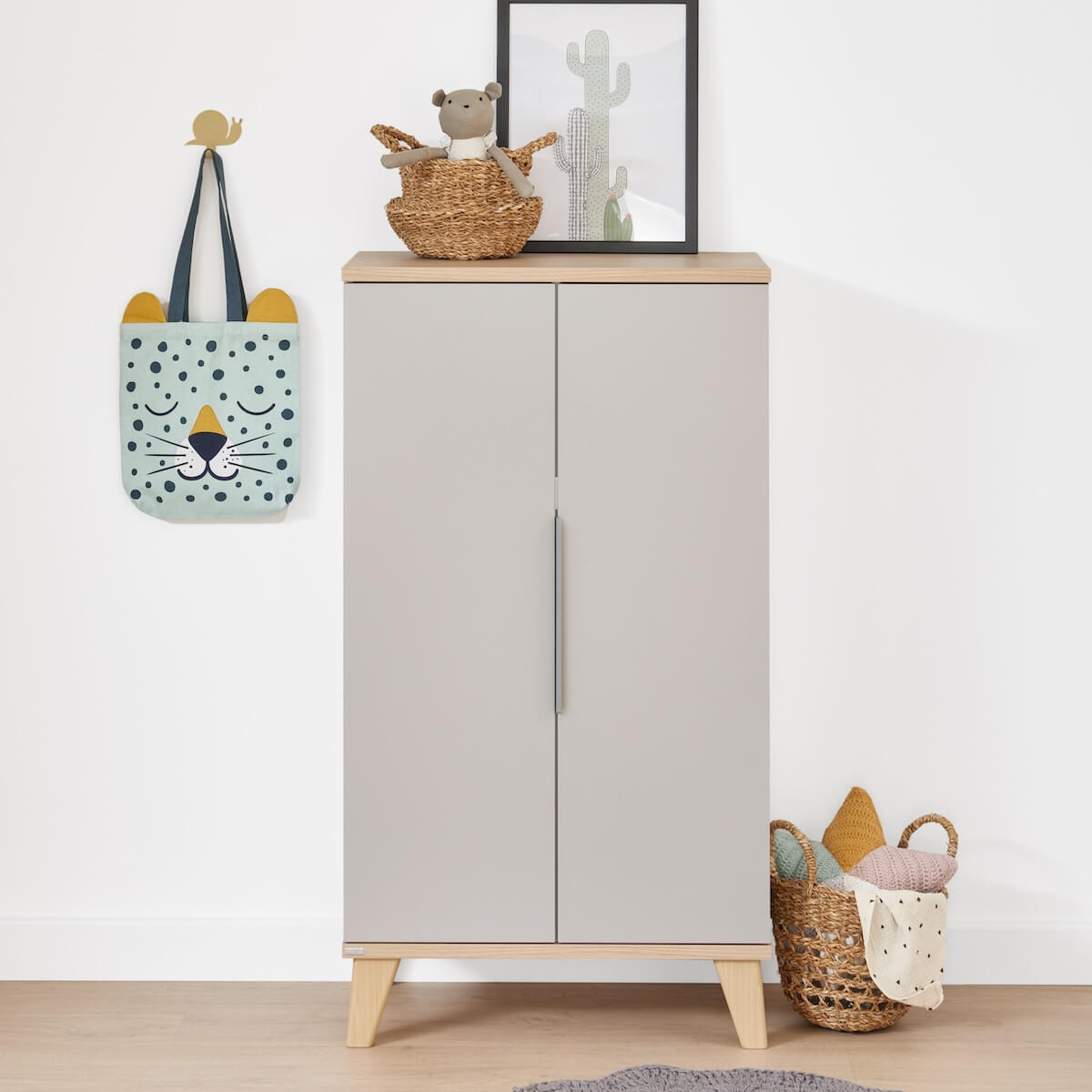 2-türiger Bücherschrank FIEBE Paidi