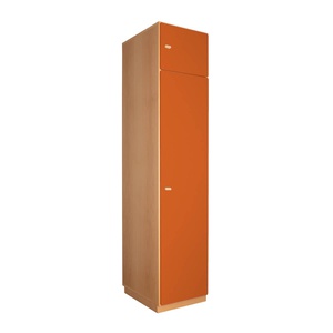 2-türiger Kleiderschrank 47,4x218cm DESTYLE de Breuyn naturorange