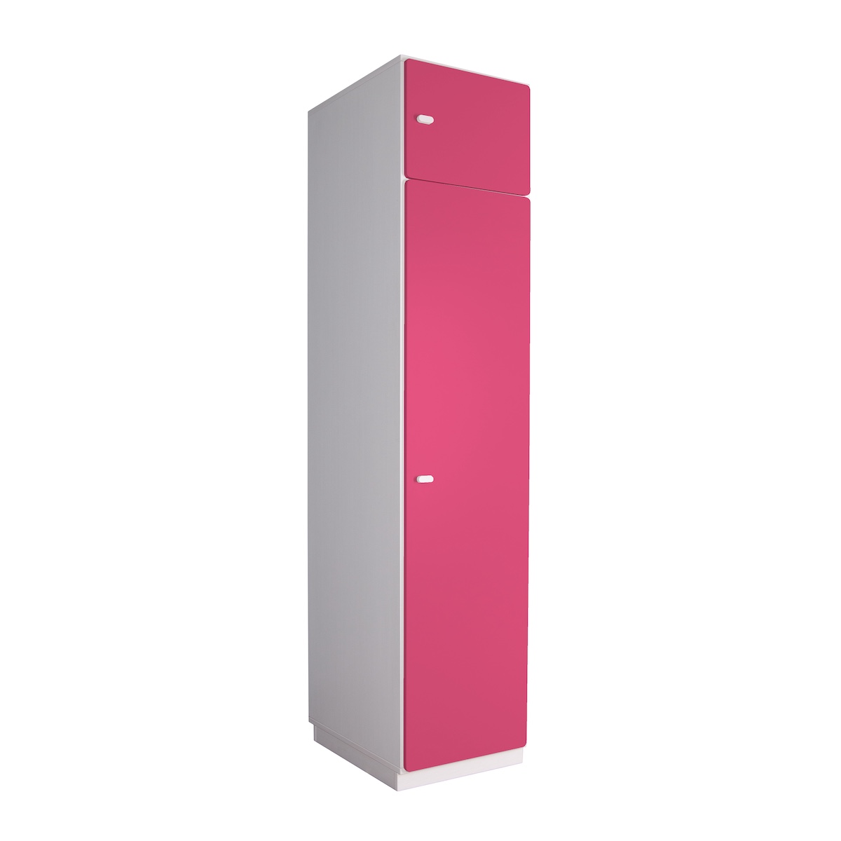 2-türiger Kleiderschrank 47,4x218cm DESTYLE de Breuyn weiß rosa