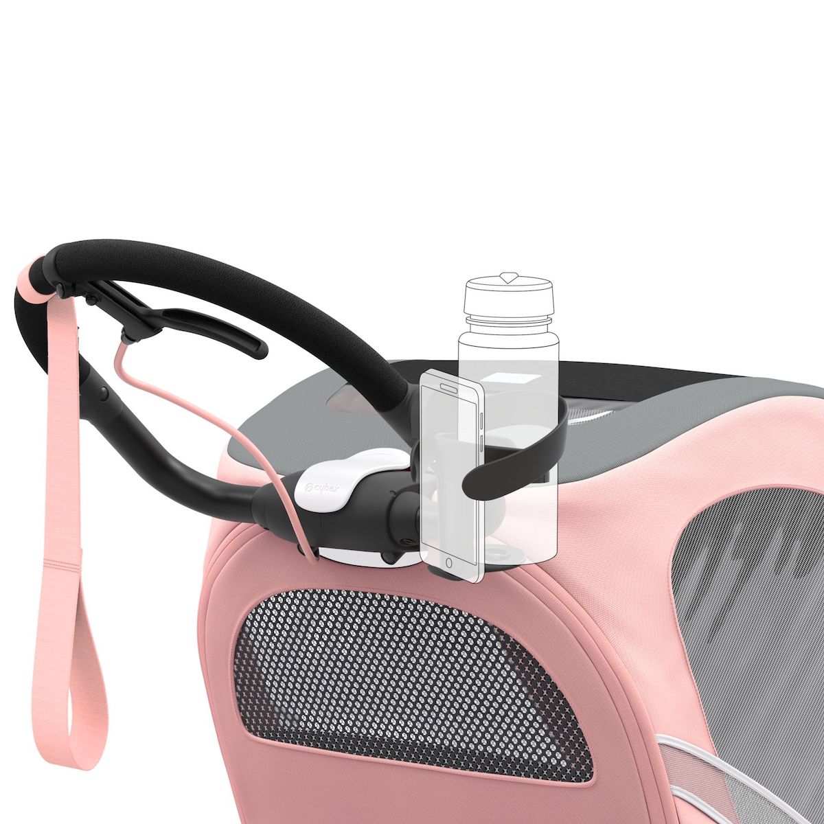 2in1 Becherhalter Black | black SPORT GOODS Cybex