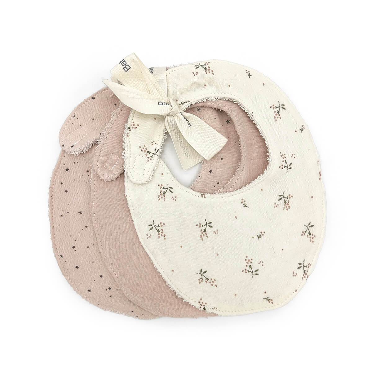3 BIBS SET Roseberry