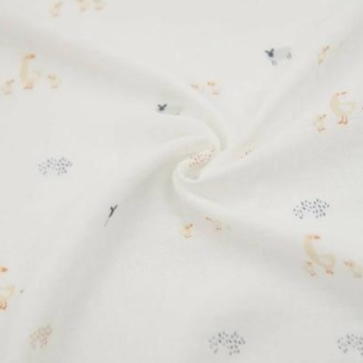 3 langes medium multi-purpose 75x75cm FARM BUDDIES Bamboom light sand offwhite