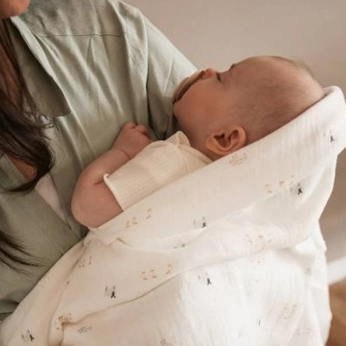 3 langes medium multi-purpose 75x75cm FARM BUDDIES Bamboom light sand offwhite