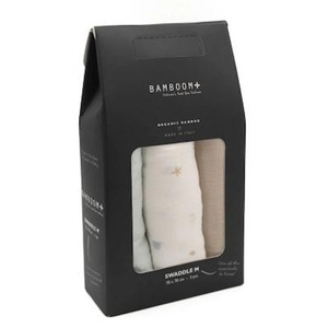 3 langes medium multi-purpose 75x75cm SEALIFE Bamboom light blue almond