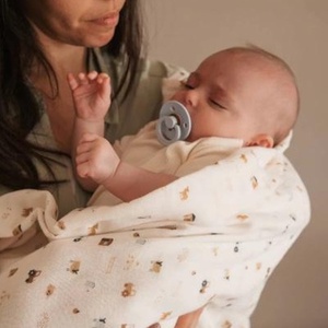 3 langes medium multi-purpose 75x75cm THE FARM Bamboom light sand almond