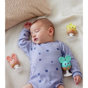 3 Rasseln mit Saugnapf - Hape Animals