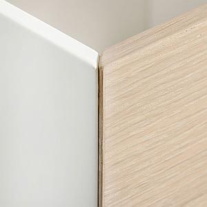 3 Schubladen WOOD Oliver Furniture Eiche-weiß
