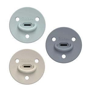 3er-Set Schnuller 0-6m ChooChoo BUDDY Elhée sand-blue ivy-green 