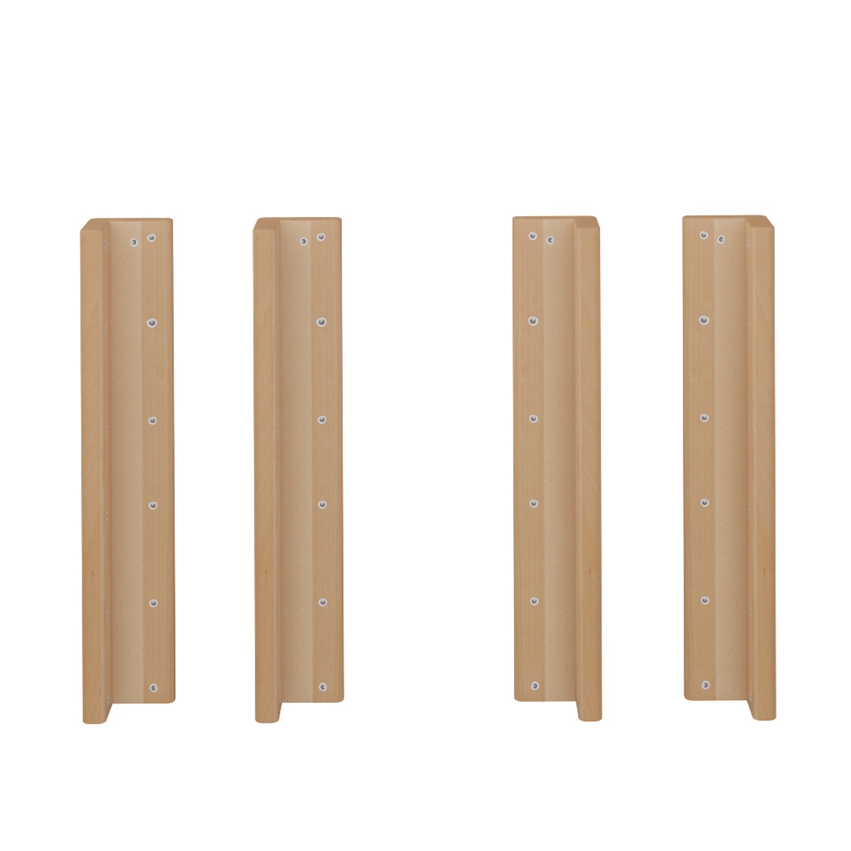 4 x Eckpfosten 57cm - DELUXE debreuyn, natur geölt