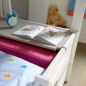 Abenteuerbett mit Deluxe Lattenrost HANGOUT Lifetime weiß