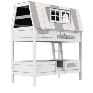 Abenteuerbett mit Rollrost 90x200cm HANGOUT Lifetime weiß