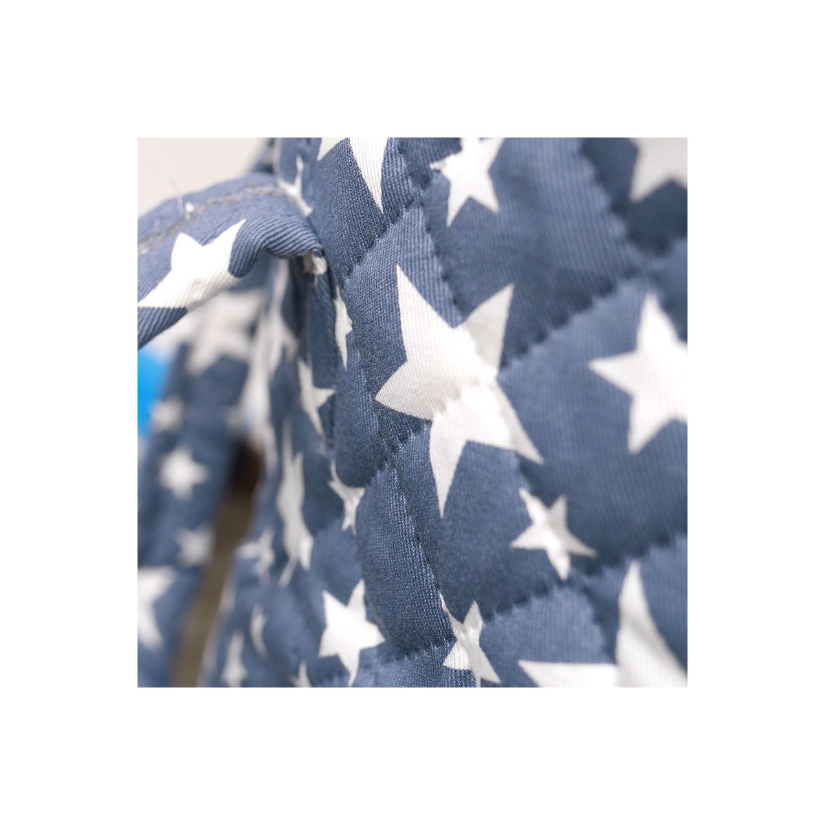 Abitare Kids Spielzeugtasche STARS Baumwolle Blue jeans