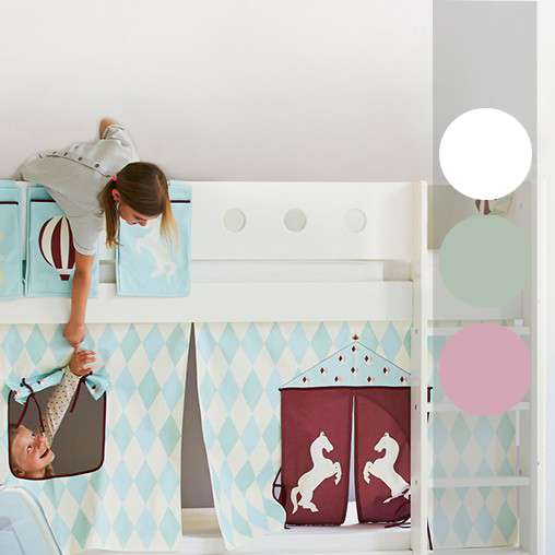 Absturzsicherung 1/2 für Leiter und Rutsche 90x190 cm WHITE by Flexa weiß