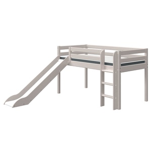 Absturzsicherung centrale 200cm Leiter oder Rutsche CLASSIC Flexa grau gewaschen 