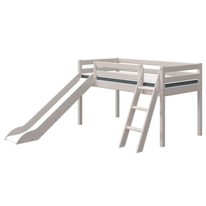 Absturzsicherung centrale 200cm Leiter oder Rutsche CLASSIC Flexa grau gewaschen 