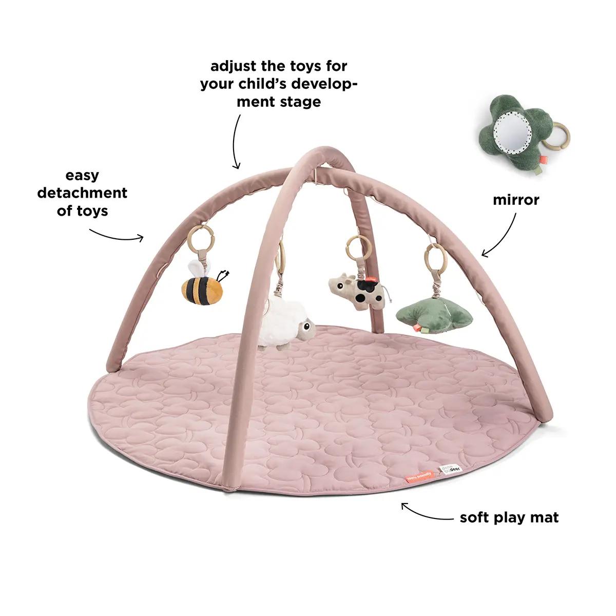 Activity play mat Tiny farm Done by deer Powder