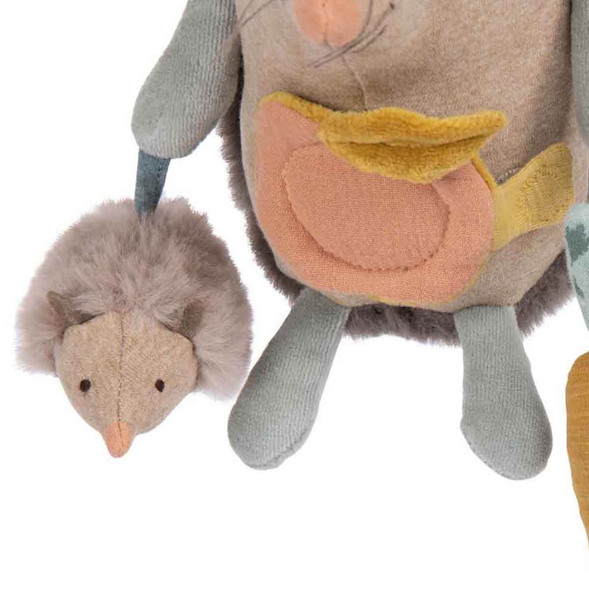 Activity Plüschtier zum Aufhängen Igel TROIS PETITS LAPINS Moulin Roty