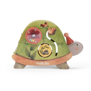 Activity-Schildkröte DREI KLEINE KANINCHEN Moulin Roty 