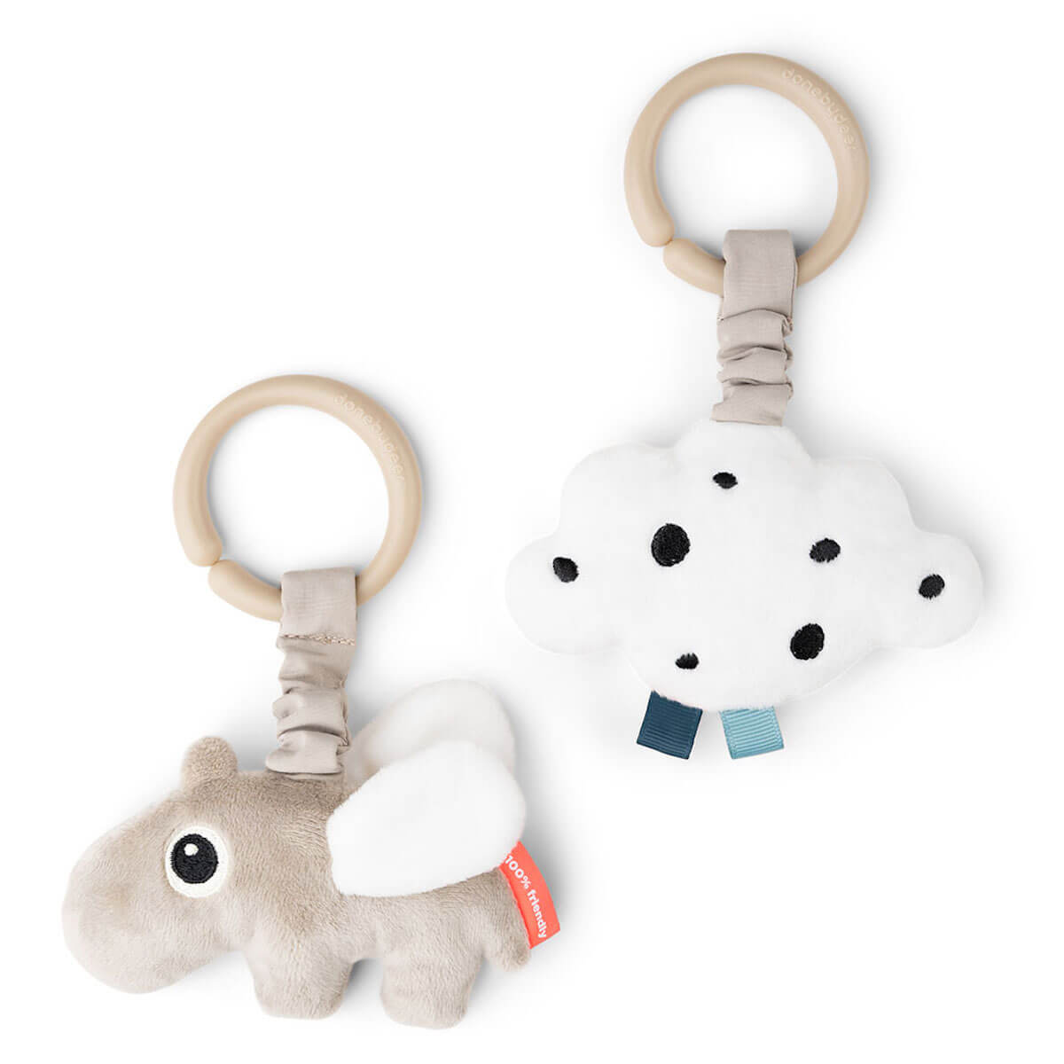 Aktionspistole zum Aufziehen 2er-Pack Glückliche Wolken Arena Done by Deer