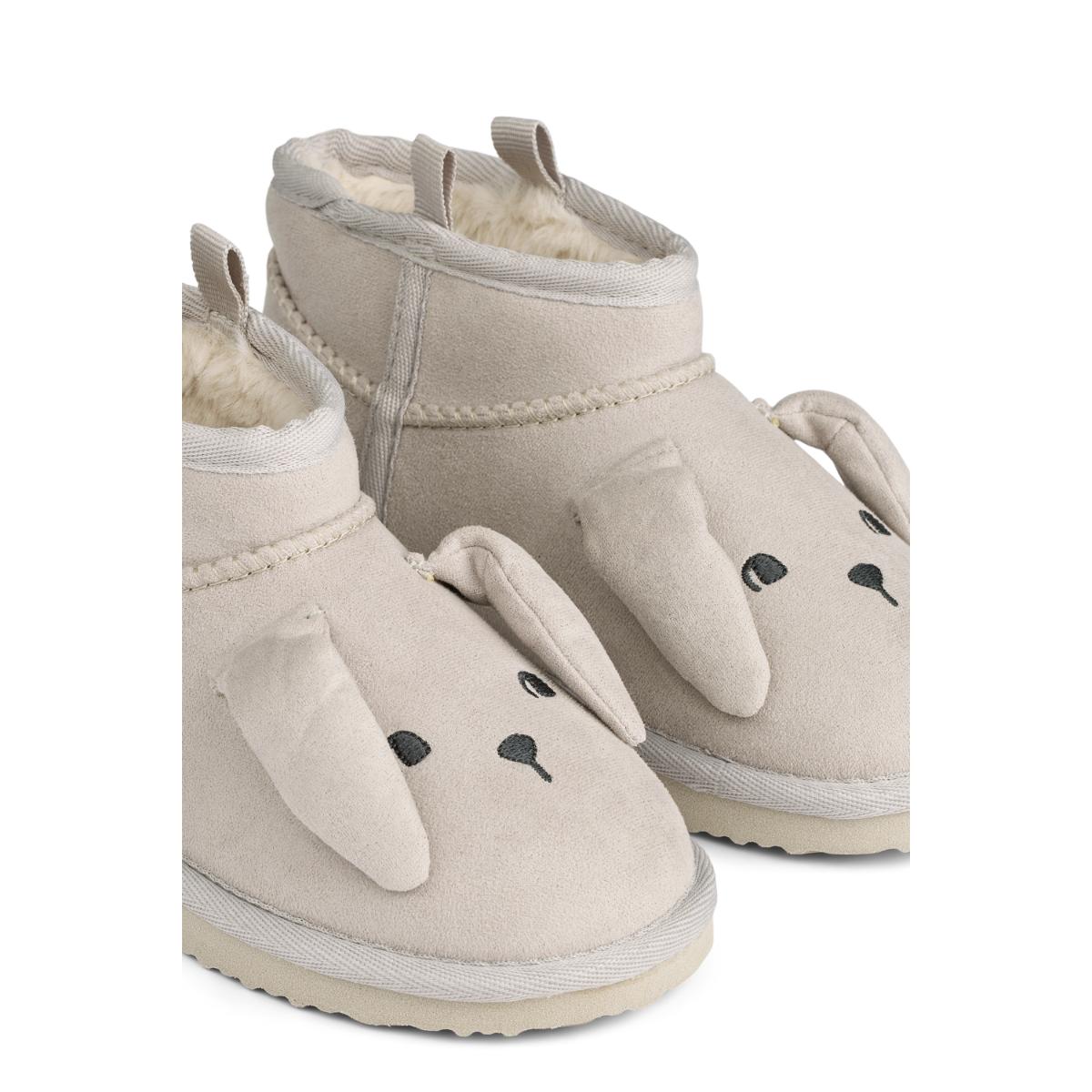 Alban Rabbit Shoes 23 Liewood Dumbo grey