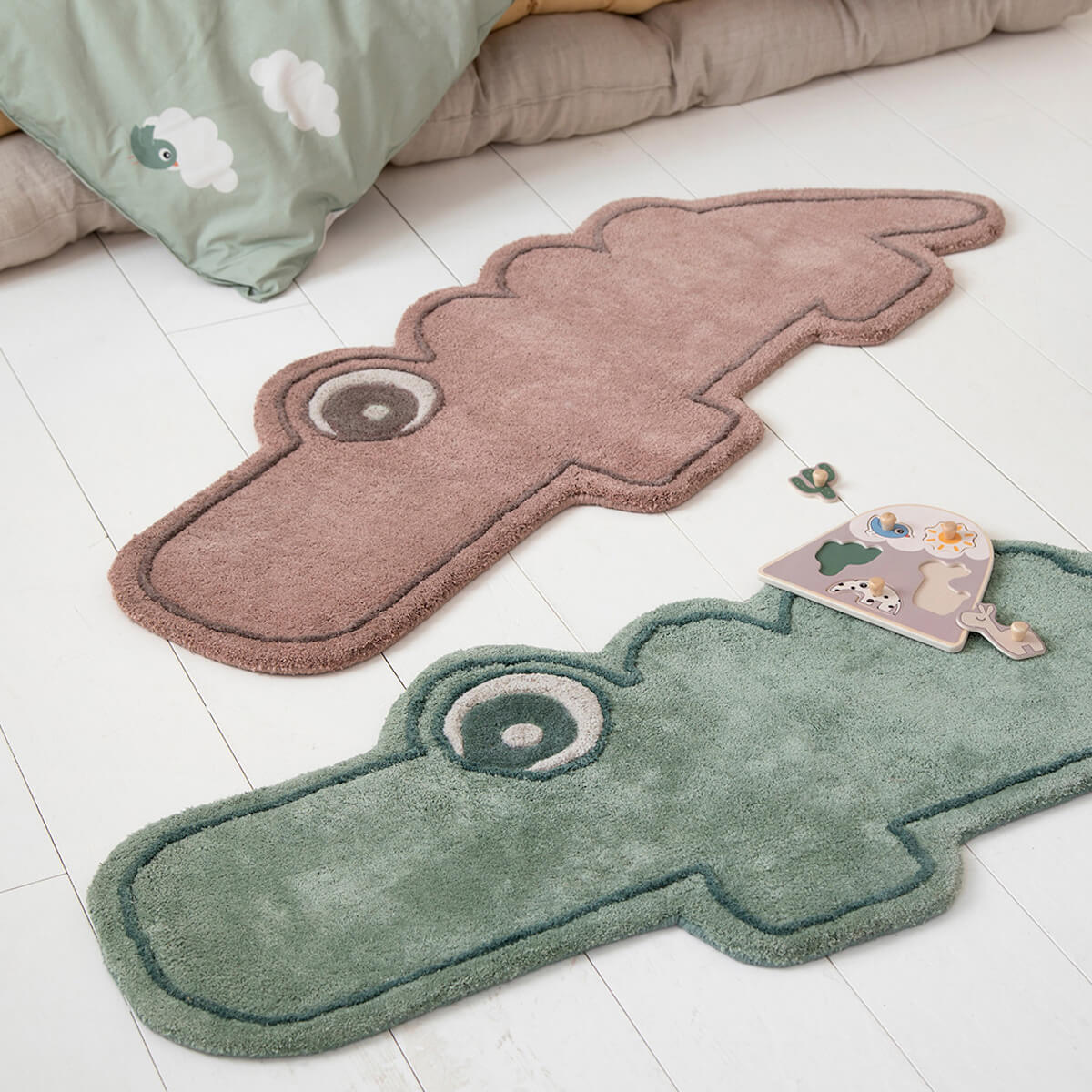 Alfombra Croco Verde Done by Deer