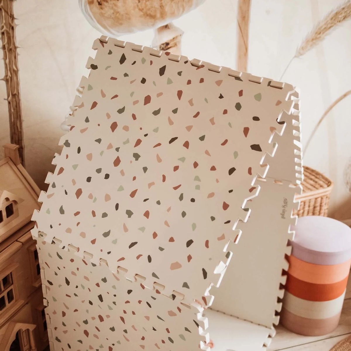 Alphabet EEVAA Play&go ,grün, braun, orange, blue