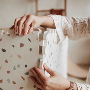 Alphabet EEVAA Play&go ,grün, braun, orange, blue