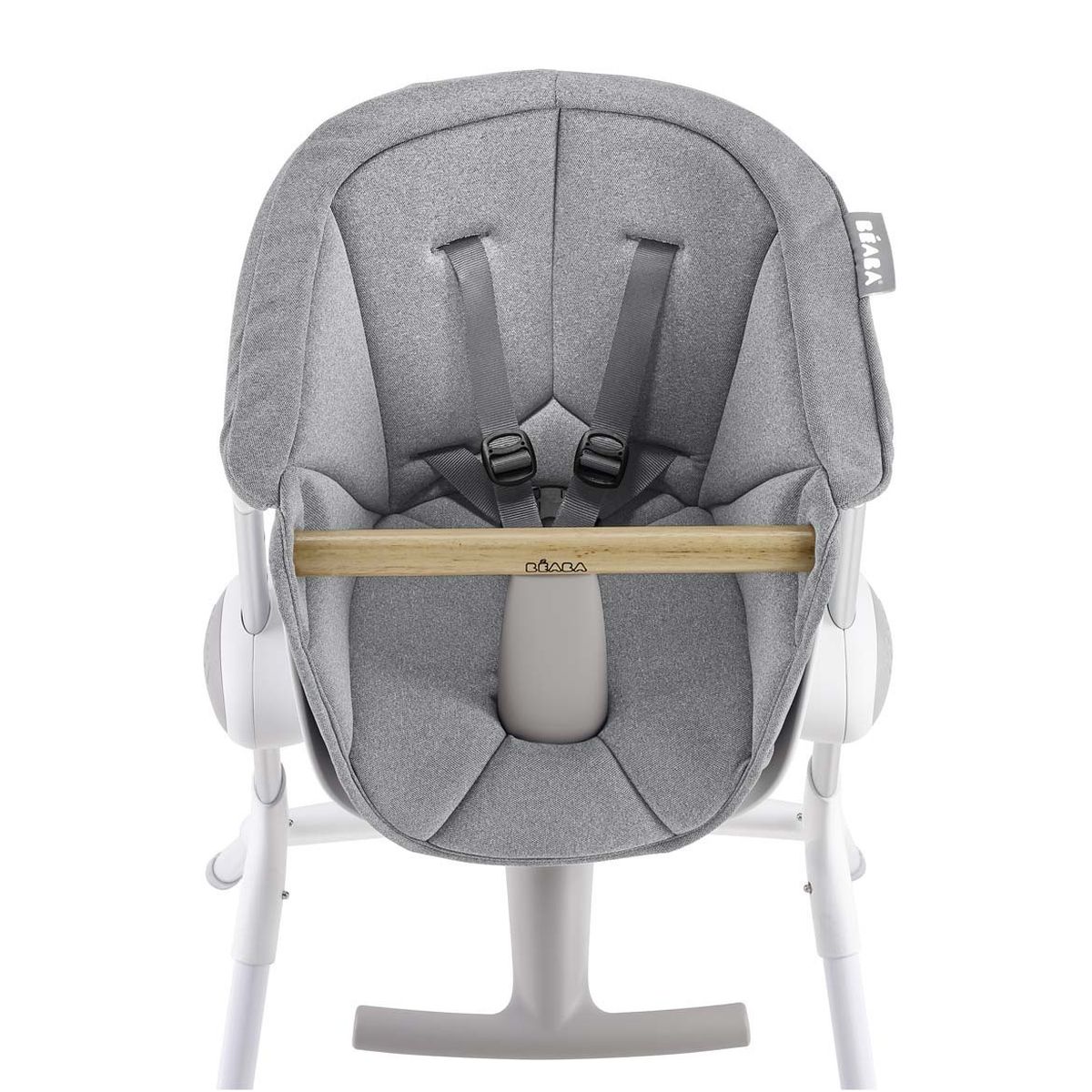 Asiento textil Trona bebé UP&DOWN Beaba gris
