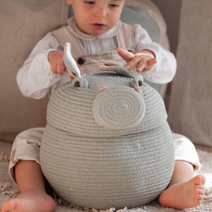 Aufbewahrungskorb 25x30cm HENRY HIPPO Lorena Canals