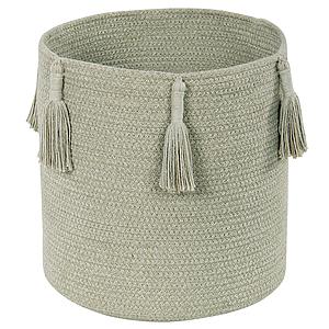 Aufbewahrungskorb 30x30cm WOODY Lorena Canals Olive