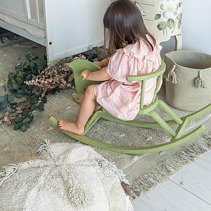 Aufbewahrungskorb 30x30cm WOODY Lorena Canals Olive