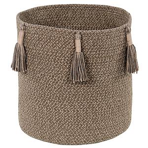 Aufbewahrungskorb 30x30cm WOODY Lorena Canals Soil Brown