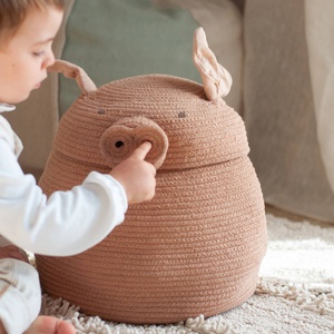 Aufbewahrungskorb 32x30cm PEGGY PIG Lorena Canals