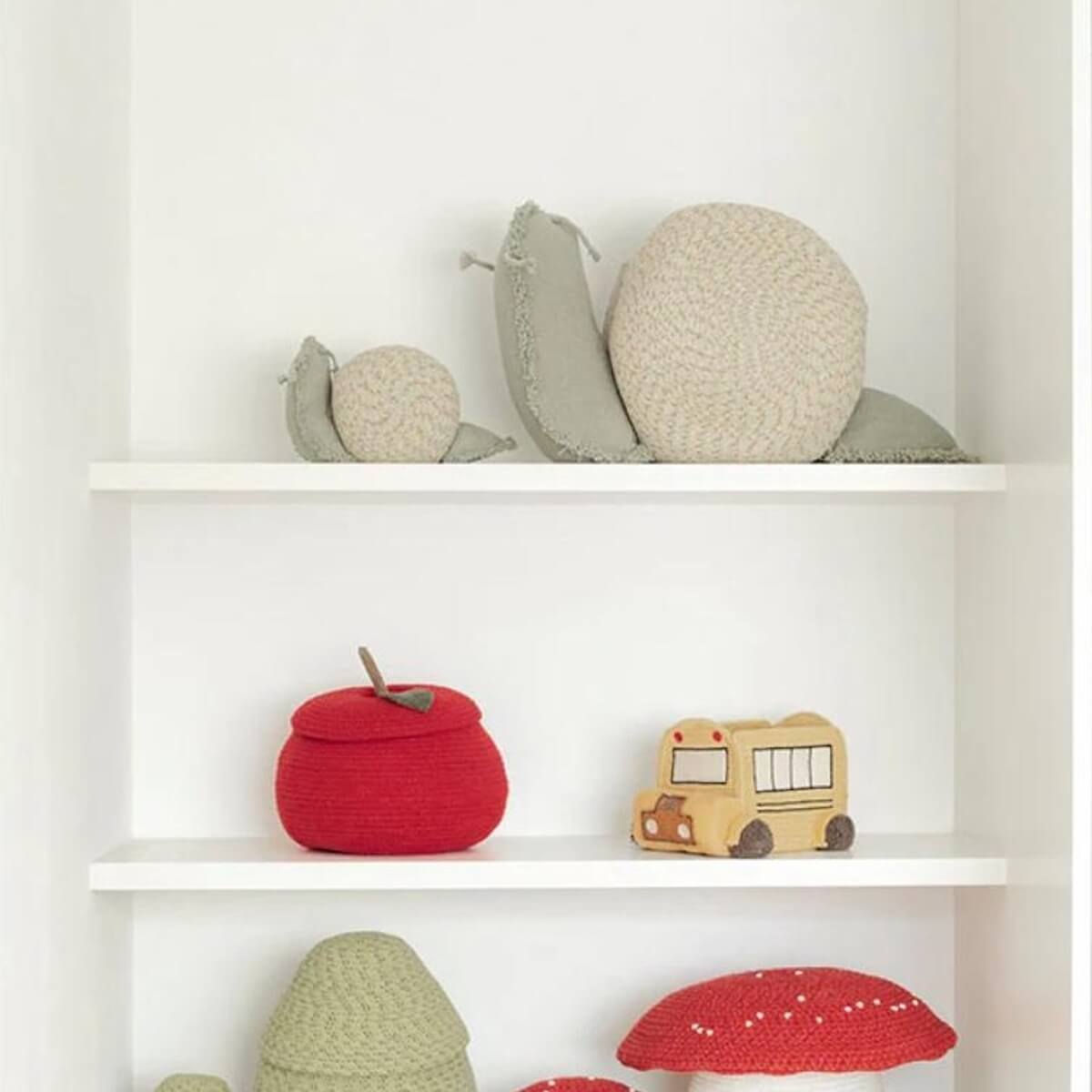 Aufbewahrungskorb 60x24cm Große Schnecke Lorena Canals