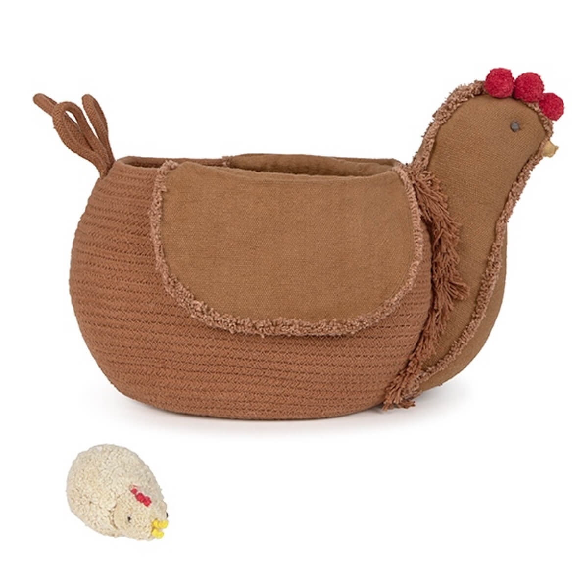 Aufbewahrungskorb HuhnToffee 48x32x29cm Lorena Canals