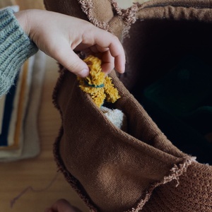 Aufbewahrungskorb HuhnToffee 48x32x29cm Lorena Canals