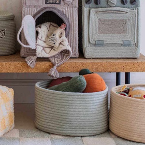 Aufbewahrungskorb LITTLE CHEF Lorena Canals Gram-Blue Sage