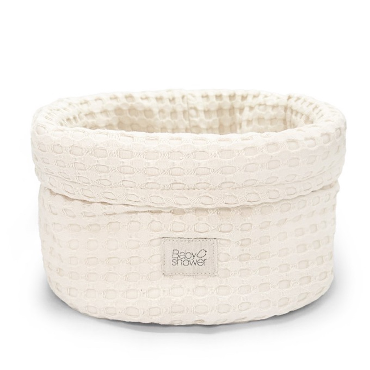 Aufbewahrungskorb MEDIUM Babyshower gofre vanilla