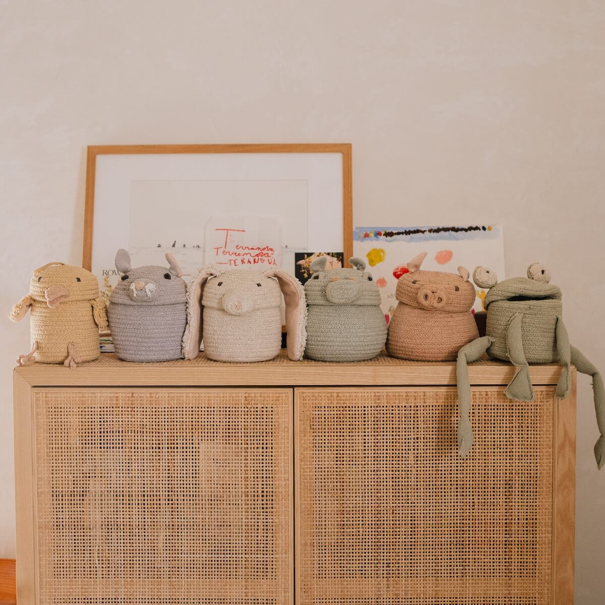 Aufbewahrungskorb Mini Henry the Hippo Lorena Canals