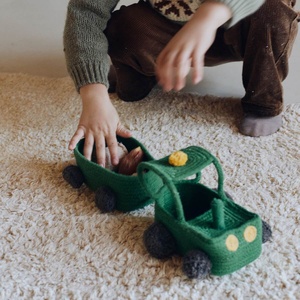 Aufbewahrungskorb Traktor 35x15x15cm Lorena Canals