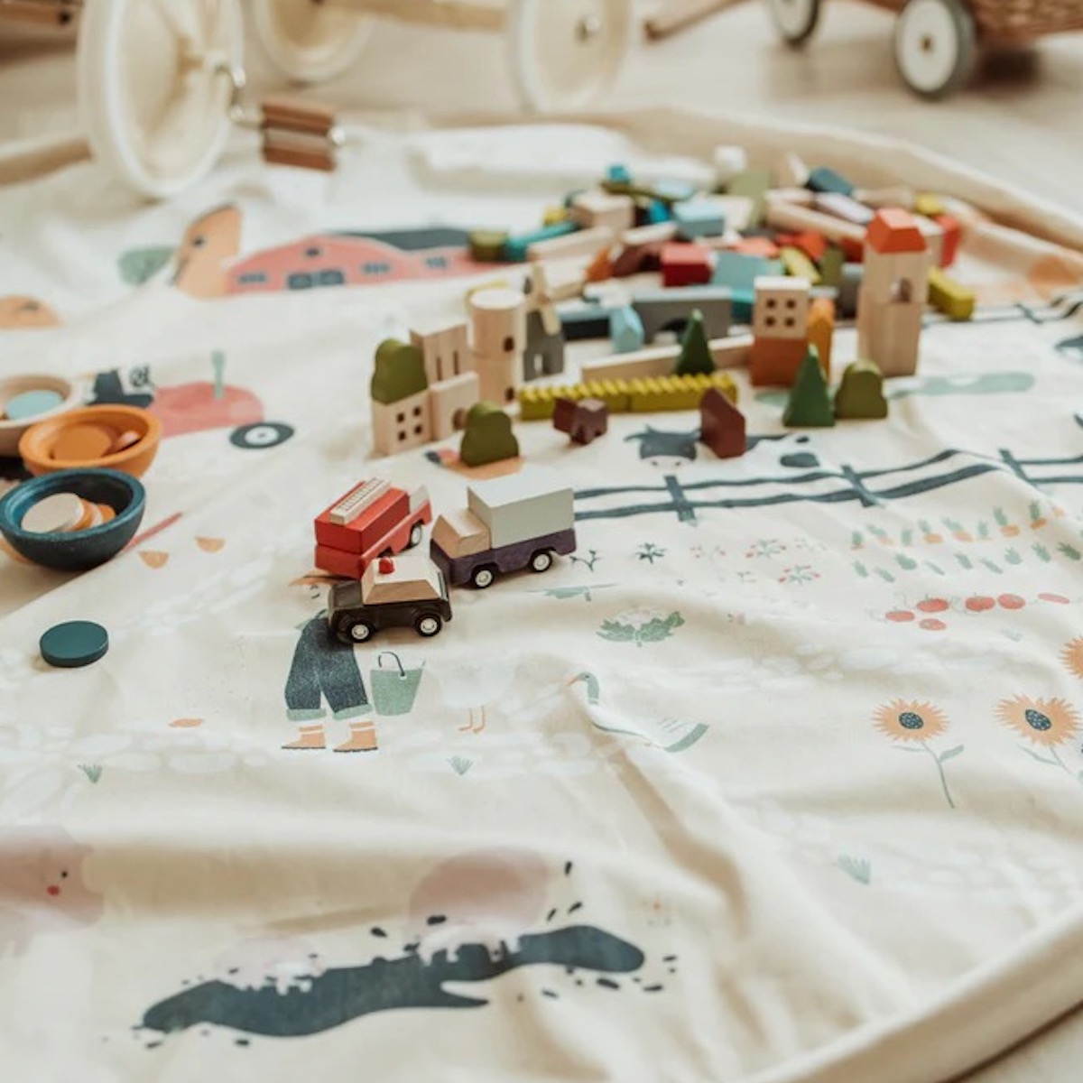 Aufbewahrungstasche Für Landwirtschaftliches Spielzeug