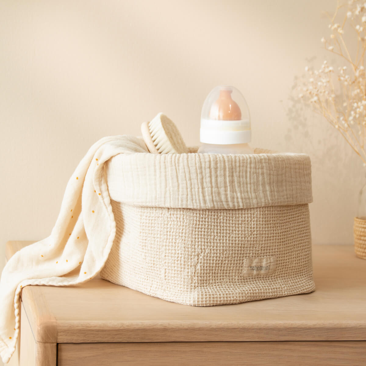 Aufbewarungskorb 20x18cm WABI SABI Nobodinoz Ginger