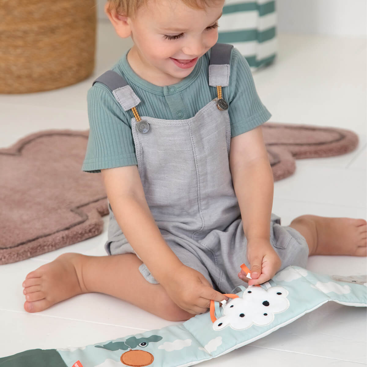 Aufklappbares Softbuch- Croco Done by Deer